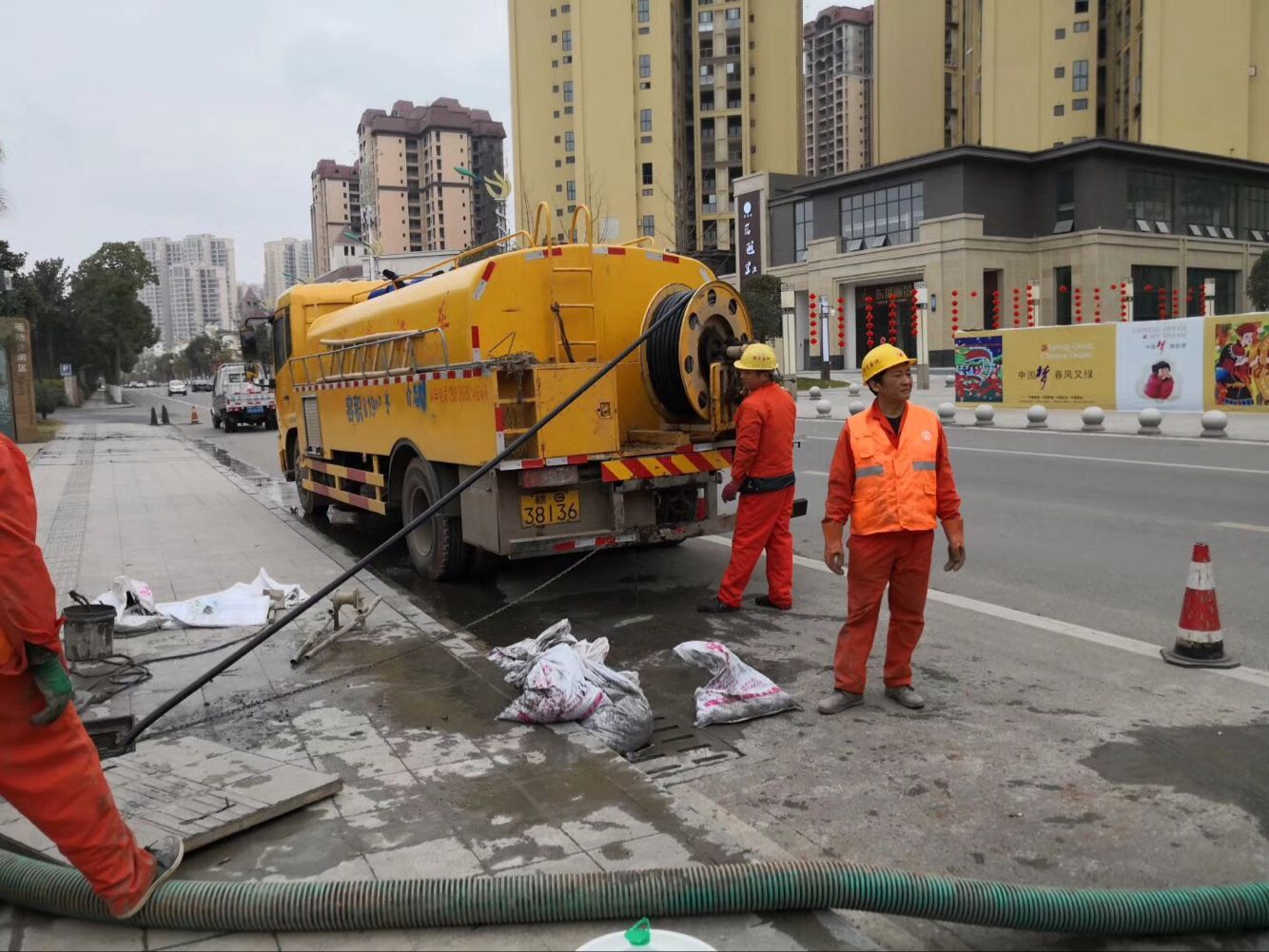 政和排污管道清淤-管道清洗